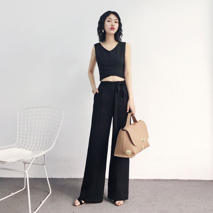 Loose Slim Straight Suit Pants Drape Mopping Casual Pants