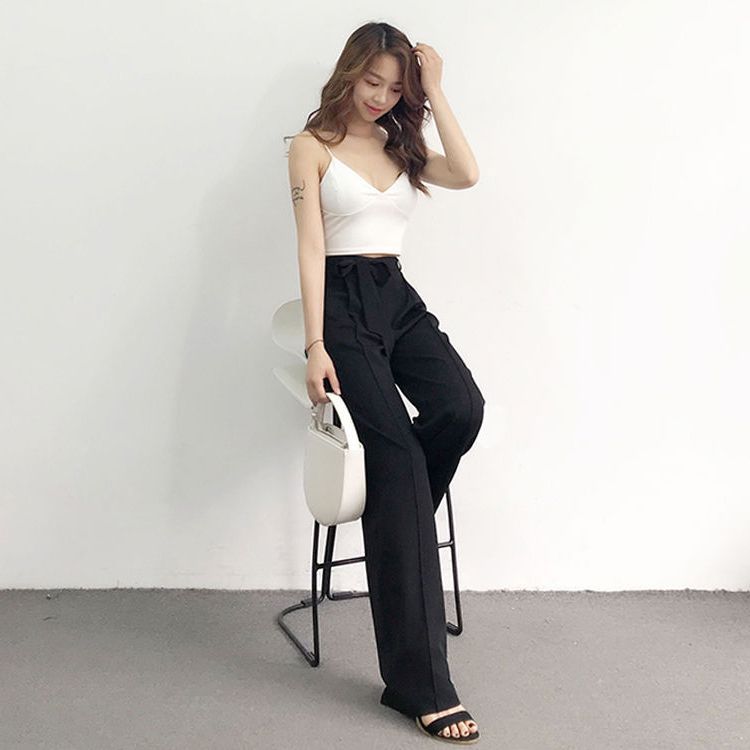 Loose Slim Straight Suit Pants Drape Mopping Casual Pants